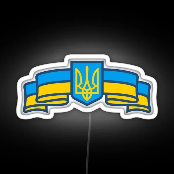 Ukrainian Symbols RGB Neon Sign