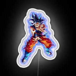 Ultra Instinct Goku RGB Neon Sign