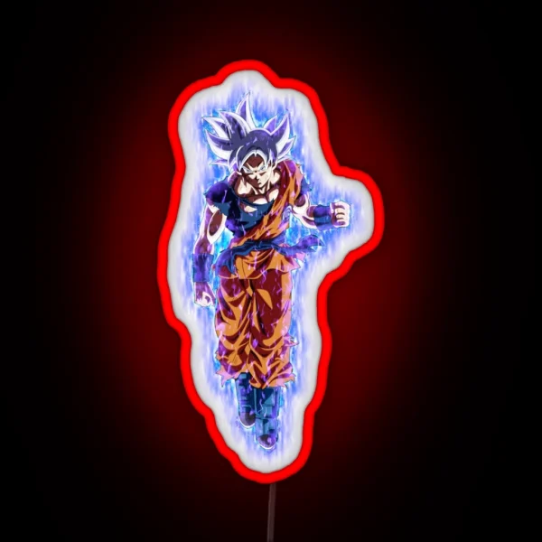 Ultra Instinct Goku RGB Neon Sign