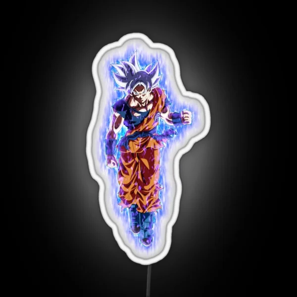 Ultra Instinct Goku RGB Neon Sign