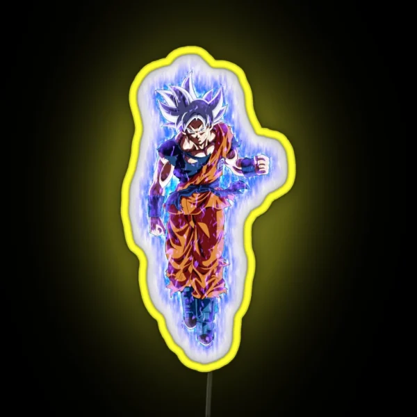 Ultra Instinct Goku RGB Neon Sign