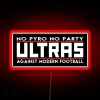 Anti-Football Revolution Anti-Pyro Rebellion Statement Neon Wall Sign Decoration