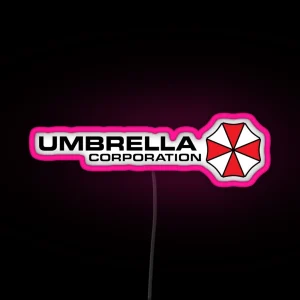 Umbrella Corporation Logo RGB Neon Sign