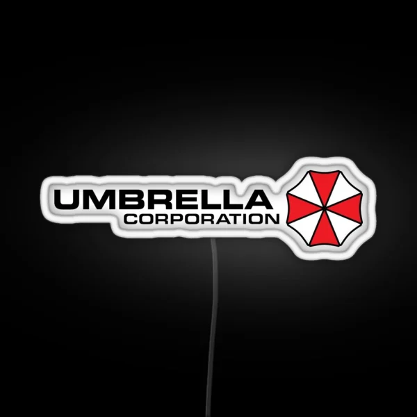 Umbrella Corporation Logo RGB Neon Sign