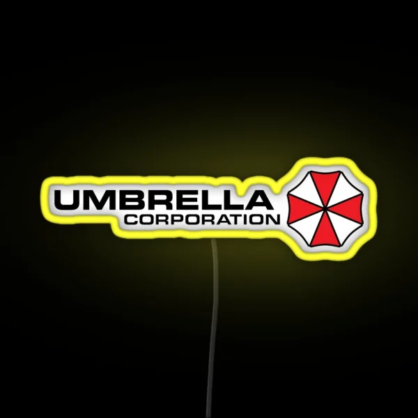 Umbrella Corporation Logo RGB Neon Sign