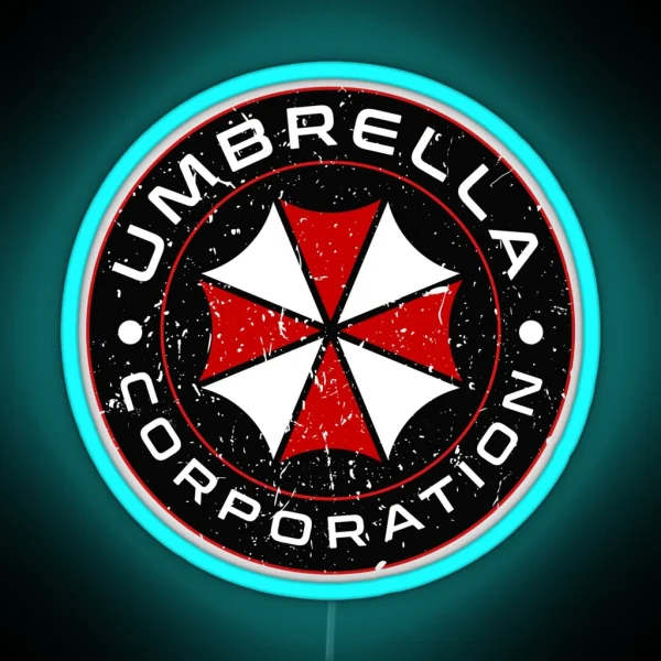 Umbrella Corporation RGB Neon Sign