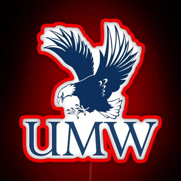 UMW Eagles Merch RGB Neon Sign