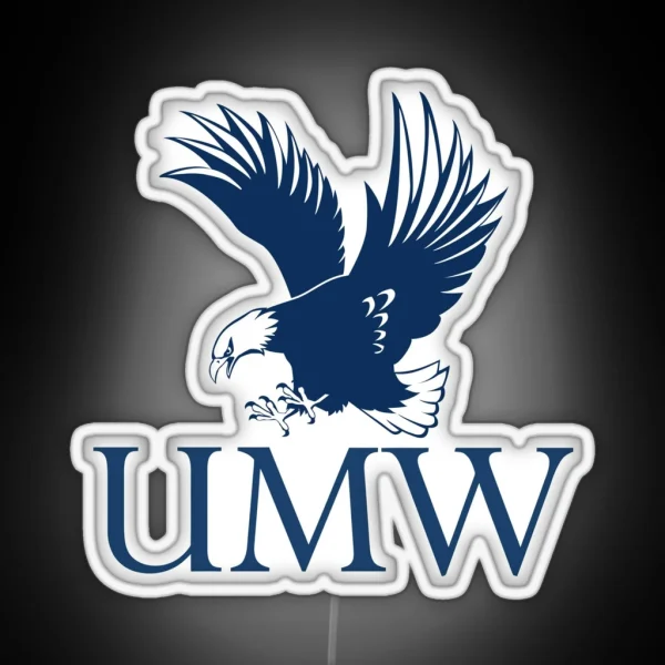 UMW Eagles Merch RGB Neon Sign