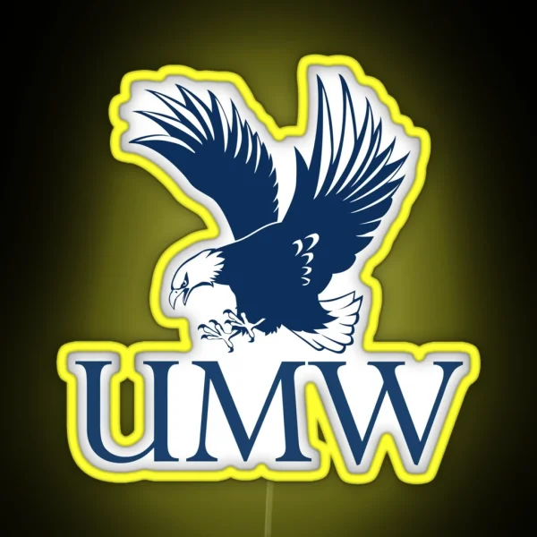 UMW Eagles Merch RGB Neon Sign