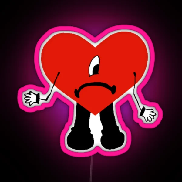 Un Verano Sin Ti Heart RGB Neon Sign