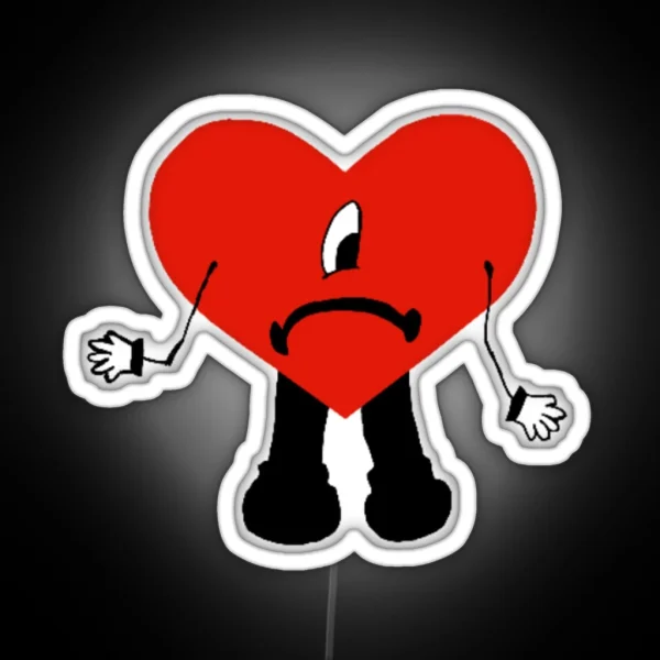 Un Verano Sin Ti Heart RGB Neon Sign