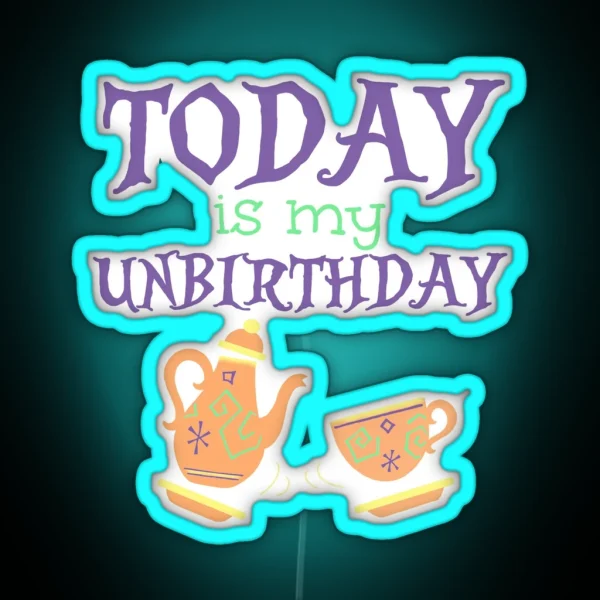Unbirthday RGB Neon Sign