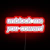 Sassy pastel take on internet culture's relatable 'unblock me' meme