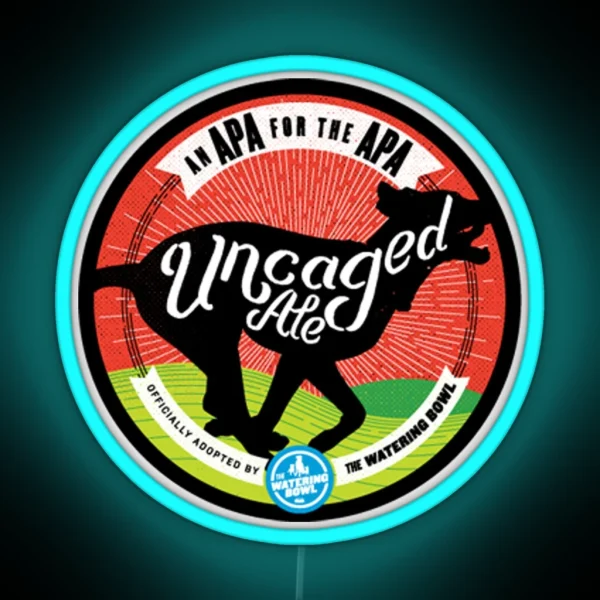 Uncaged Ale RGB Neon Sign