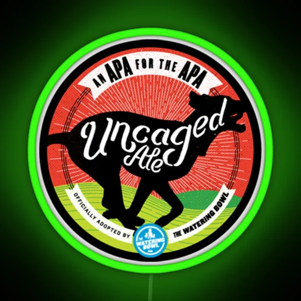 Uncaged Ale RGB Neon Sign