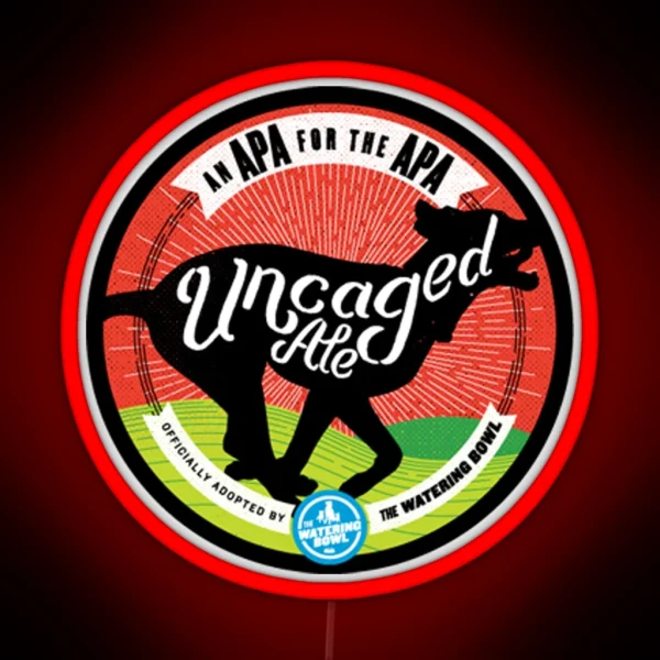 Uncaged Ale RGB Neon Sign