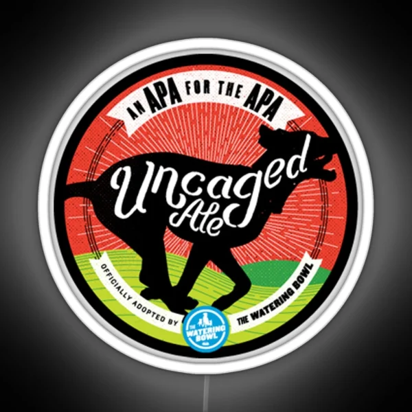 Uncaged Ale RGB Neon Sign
