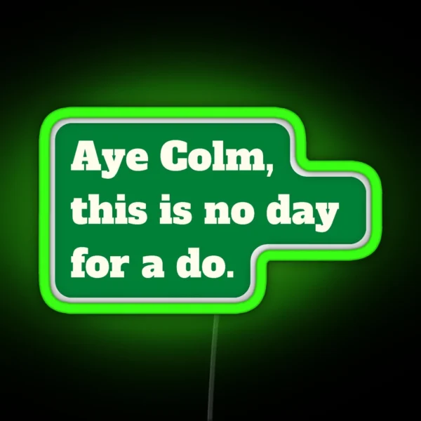 Uncle Colm RGB Neon Sign