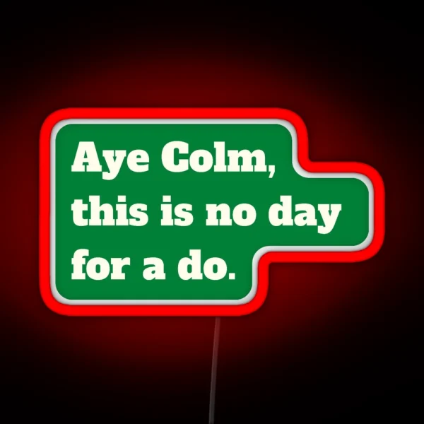 Uncle Colm RGB Neon Sign