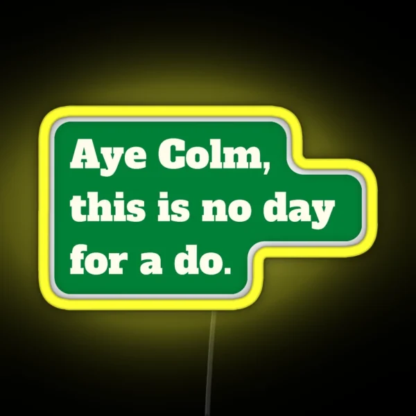 Uncle Colm RGB Neon Sign