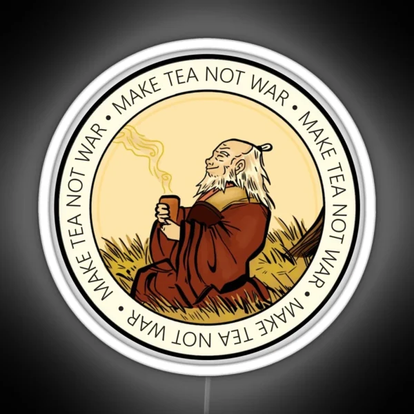 Uncle Iroh Make Tea Avatar The Last Airbender RGB Neon Sign