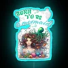 Glowing under the sea theme rgb color changing neon light