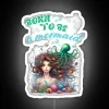 Vibrant underwater world inspired RGB neon light decoration signage.