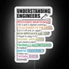 Accentuate your workspace with vibrant Understanding Engineers RGB neon lighting.