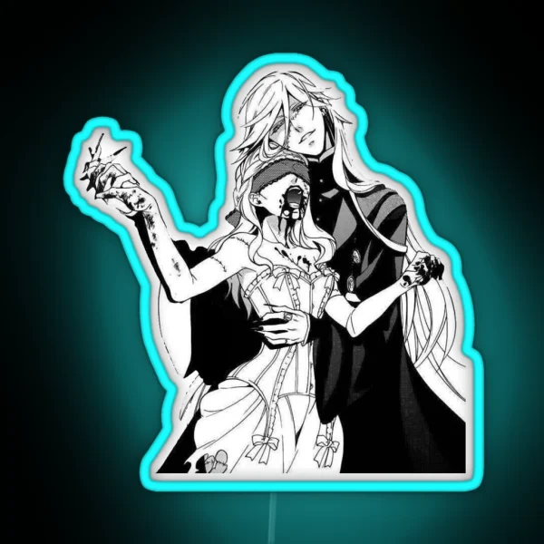 Undertaker From Black Butler RGB Neon Sign