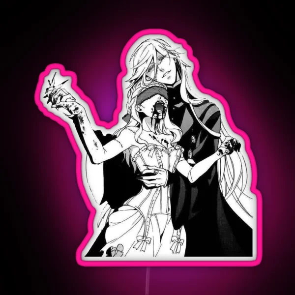 Undertaker From Black Butler RGB Neon Sign