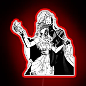 Undertaker From Black Butler RGB Neon Sign