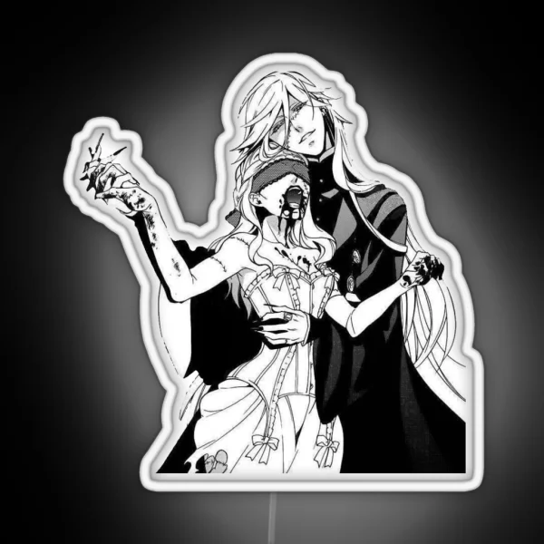 Undertaker From Black Butler RGB Neon Sign