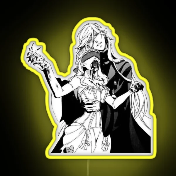 Undertaker From Black Butler RGB Neon Sign