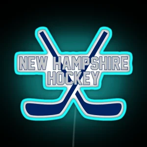 Unh Hockey RGB Neon Sign