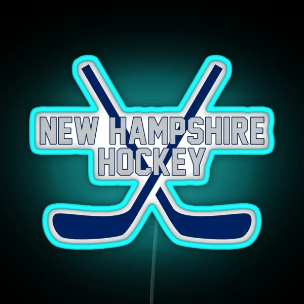 Unh Hockey RGB Neon Sign