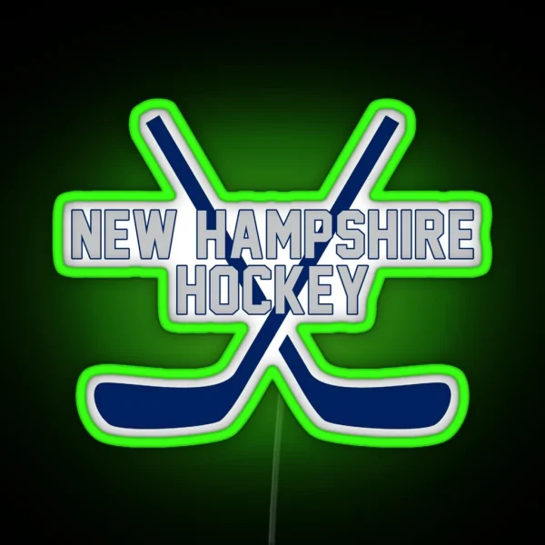 Unh Hockey RGB Neon Sign
