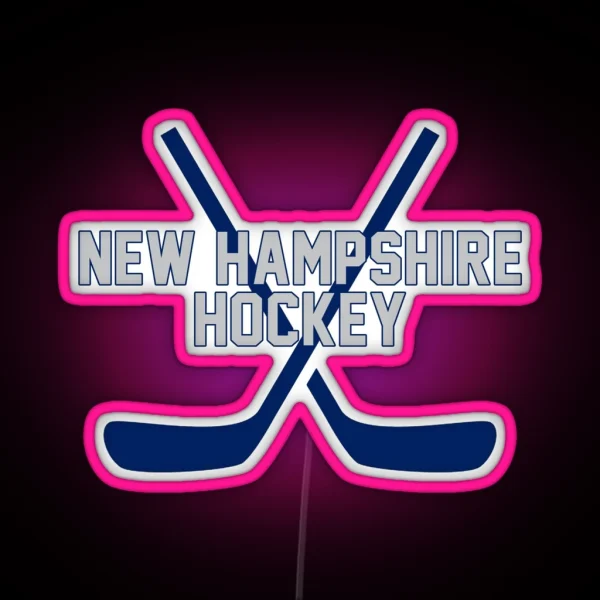 Unh Hockey RGB Neon Sign