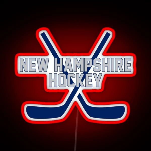 Unh Hockey RGB Neon Sign