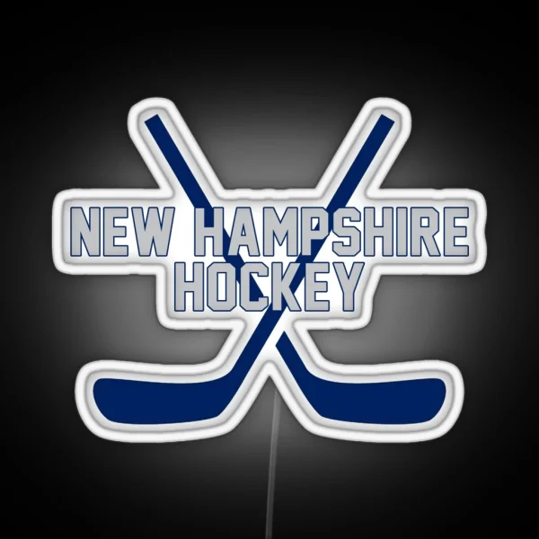 Unh Hockey RGB Neon Sign