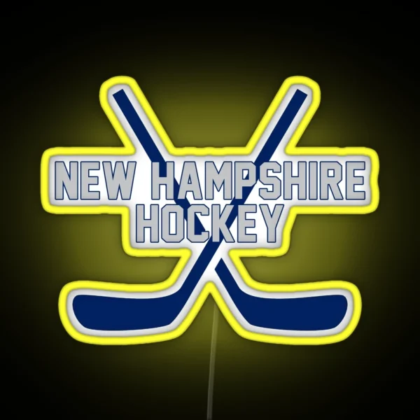 Unh Hockey RGB Neon Sign