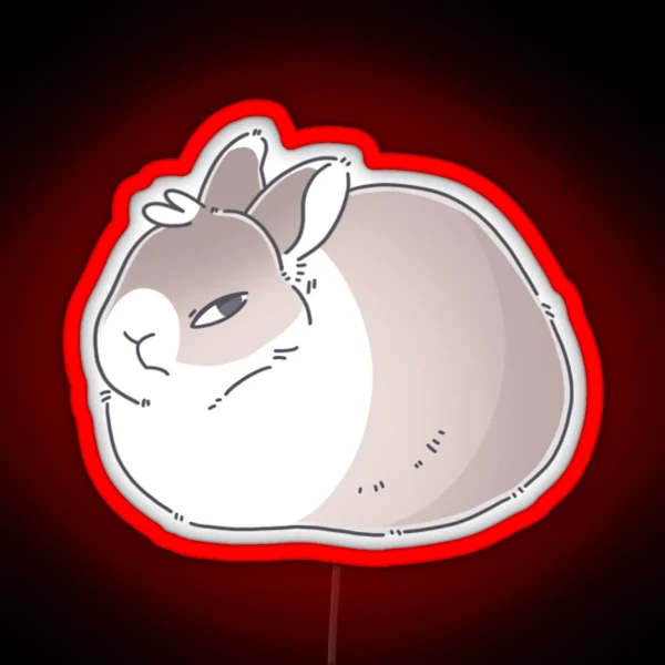 Unhappy Bunny Led RGB Neon Sign