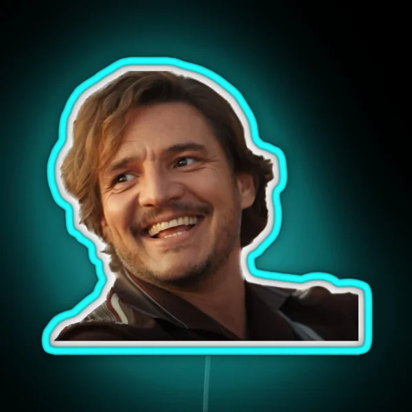 Unhinged Pedro Pascal Led RGB Neon Sign