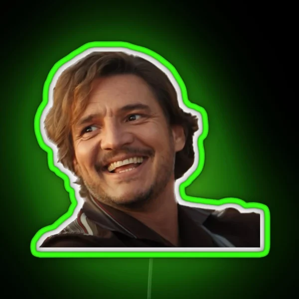 Unhinged Pedro Pascal Led RGB Neon Sign