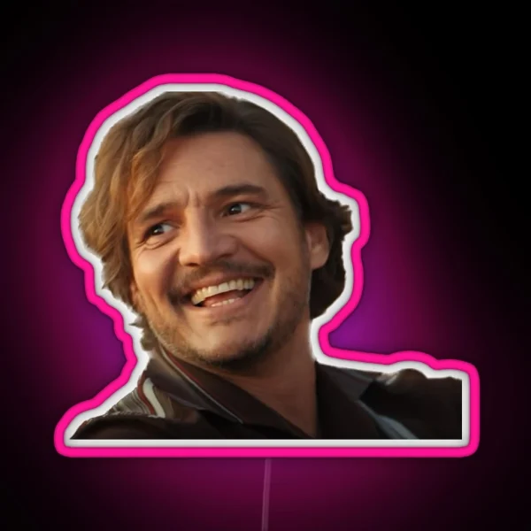 Unhinged Pedro Pascal Led RGB Neon Sign