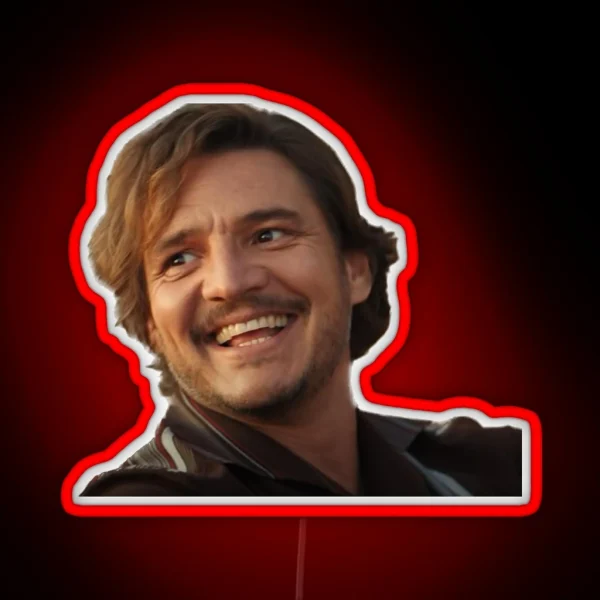 Unhinged Pedro Pascal Led RGB Neon Sign