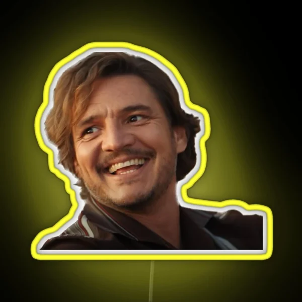 Unhinged Pedro Pascal Led RGB Neon Sign