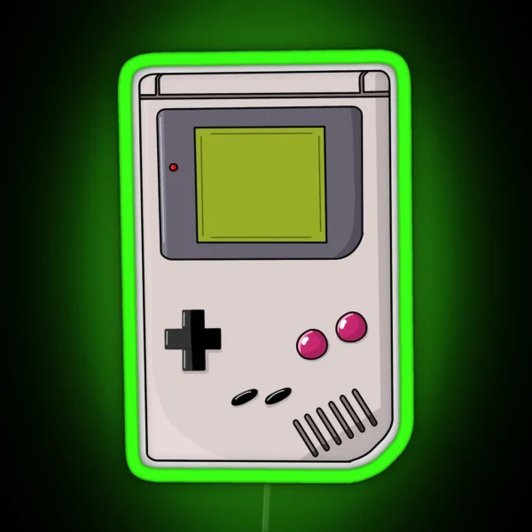 Unicorn 64 Gameboy RGB Neon Sign