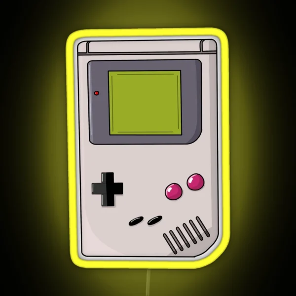 Unicorn 64 Gameboy RGB Neon Sign