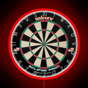 Unicorn Eclipse Pro2 Dartboard RGB Neon Sign