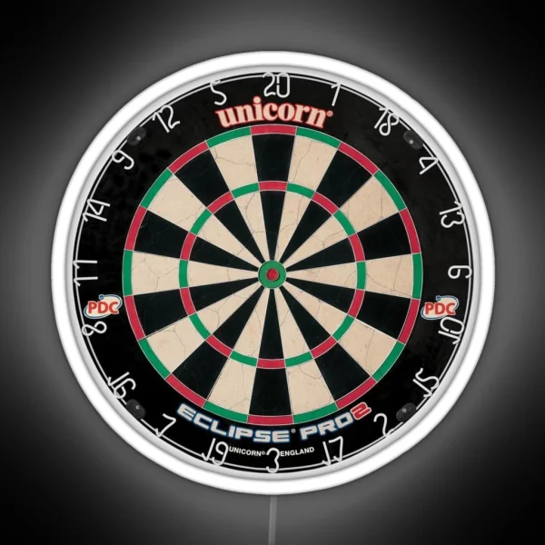 Unicorn Eclipse Pro2 Dartboard RGB Neon Sign